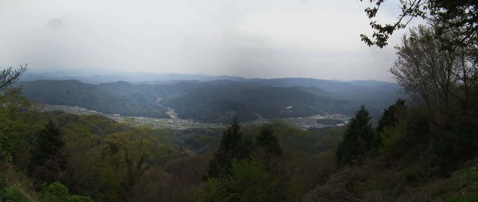 京羅木山から展望